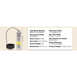 Bomba Solar 48V DC